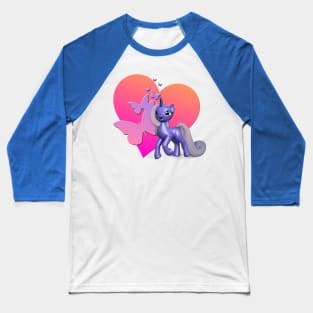 Magical Unicorn Dreams Baseball T-Shirt